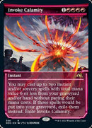Invoke Calamity (Showcase Soft Glow) [Kamigawa: Neon Dynasty] Foil