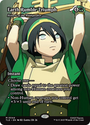 Earth Rumble Triumph - Return of the Wildspeaker (Borderless) [Avatar: The Last Airbender: Eternal-Legal] Foil