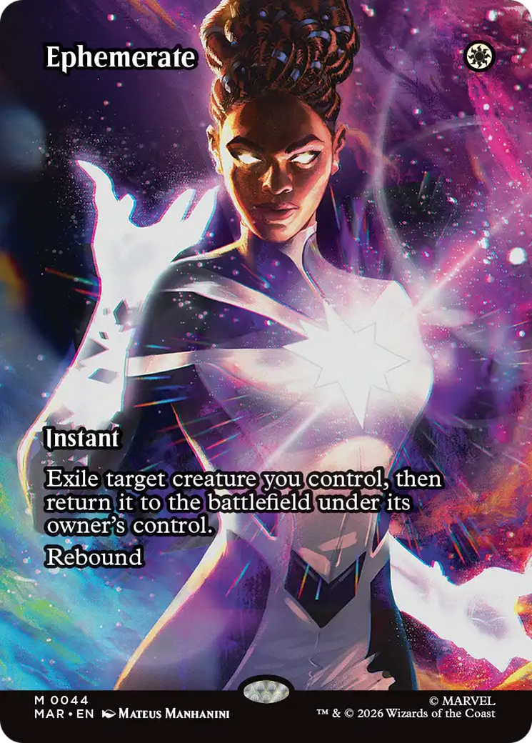 Ephemerate (Borderless) [Marvel Universe: Eternal-Legal] Foil