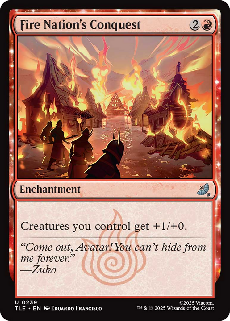 Fire Nation's Conquest [Avatar: The Last Airbender: Eternal-Legal] Foil