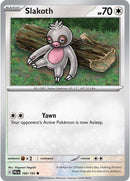 Slakoth (160/193) [Scarlet & Violet: Paldea Evolved] Reverse Holofoil