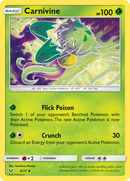 Carnivine (6/73) [Sun & Moon: Shining Legends] Reverse Holofoil