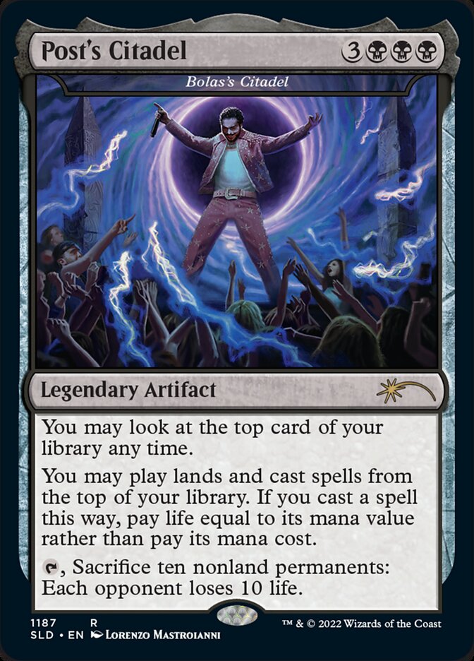 Post's Citadel - Bolas's Citadel [Secret Lair Drop Series] Foil