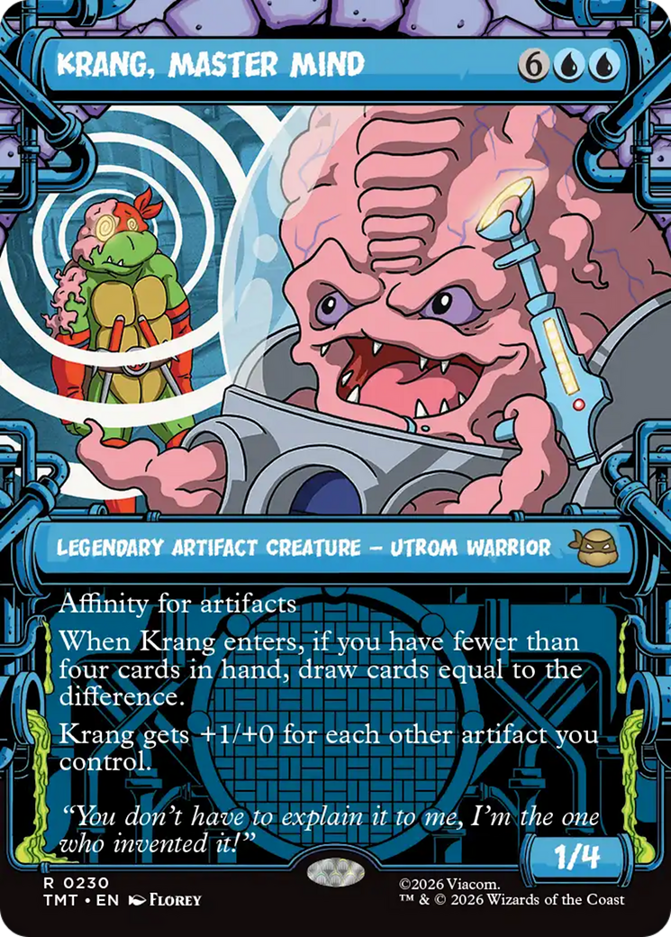 Krang, Master Mind (Showcase) [Teenage Mutant Ninja Turtles] Foil