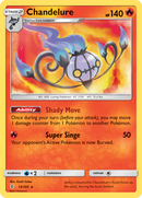 Chandelure (13/145) [Sun & Moon: Guardians Rising] Reverse Holofoil