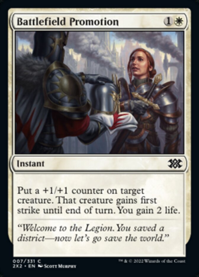 Battlefield Promotion [Double Masters 2022] Foil
