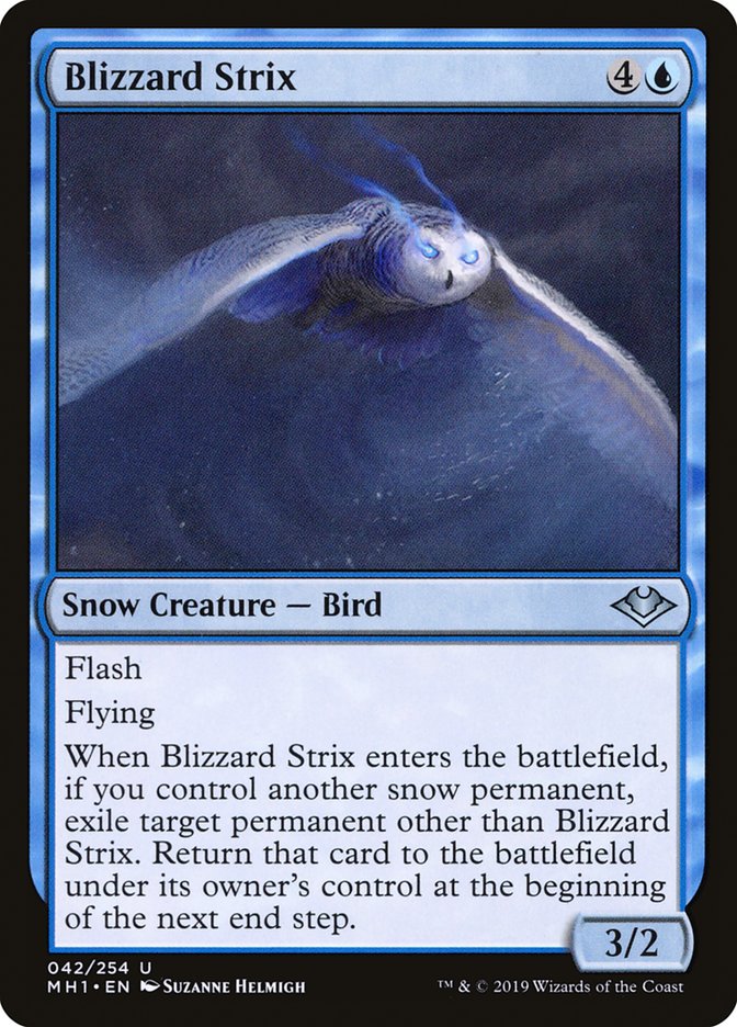 Blizzard Strix [Modern Horizons] Foil