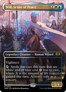 Will, Scion of Peace (Borderless Alternate Art) [Wilds of Eldraine] Foil