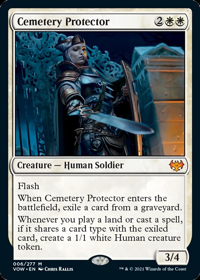 Cemetery Protector [Innistrad: Crimson Vow] Foil