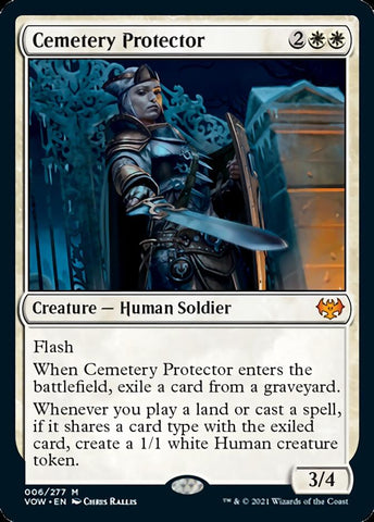 Cemetery Protector [Innistrad: Crimson Vow] Foil