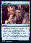 A Little Chat [Streets of New Capenna] Foil