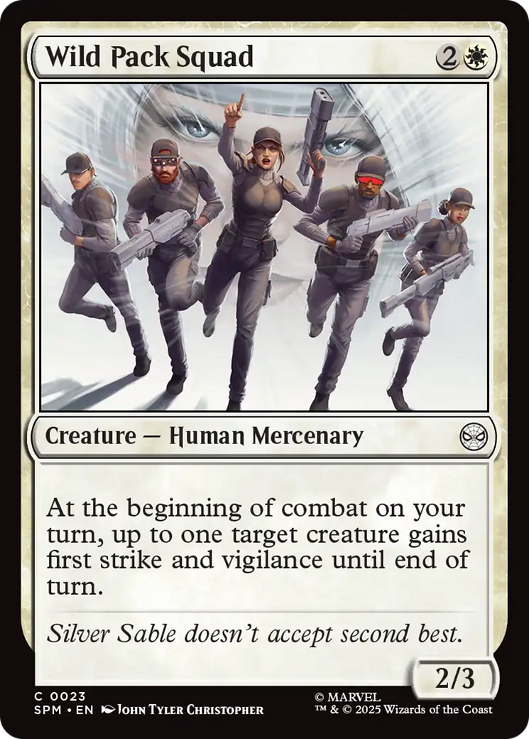 Wild Pack Squad [Marvel's Spider-Man] Foil