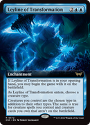Leyline of Transformation (Extended Art) [Duskmourn: House of Horror] Foil