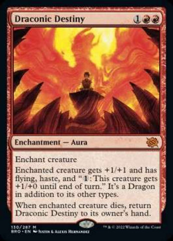 Draconic Destiny [The Brothers' War] Foil