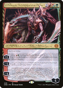 Lukka, Bound to Ruin (Phyrexian) [Phyrexia: All Will Be One] Foil