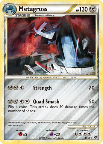 Metagross (18/90) [HeartGold & SoulSilver: Undaunted] Reverse Holofoil