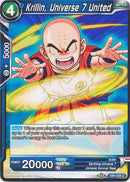 Krillin, Universe 7 United (DB1-025) [Dragon Brawl] Parallel Foil