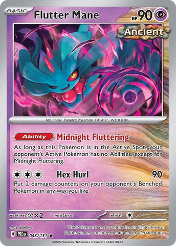 Flutter Mane (043/131) [Scarlet & Violet: Prismatic Evolutions] Reverse Holofoil