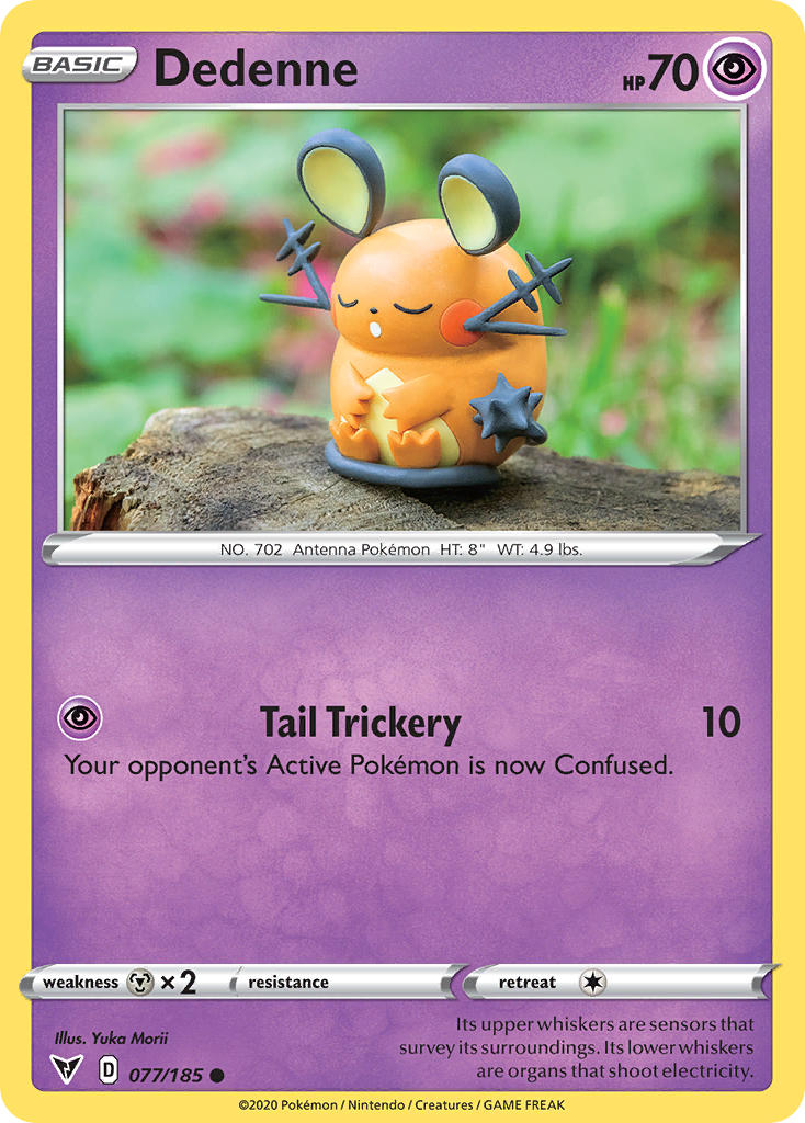 Dedenne (077/185) [Sword & Shield: Vivid Voltage] Reverse Holofoil