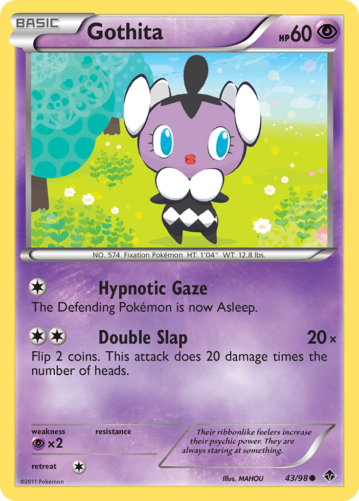 Gothita (43/98) [Black & White: Emerging Powers] Reverse Holofoil
