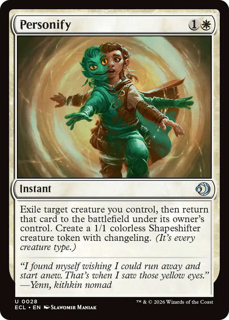 Personify [Lorwyn Eclipsed] Foil