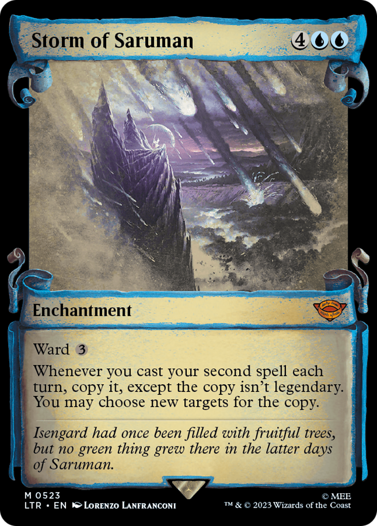Storm of Saruman [The Lord of the Rings: Tales of Middle-Earth Showcase Scrolls] Foil
