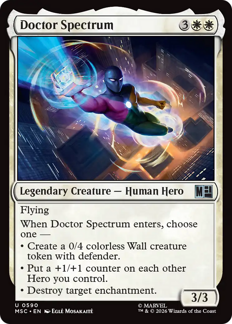 Doctor Spectrum [Marvel Super Heroes Commander] Foil