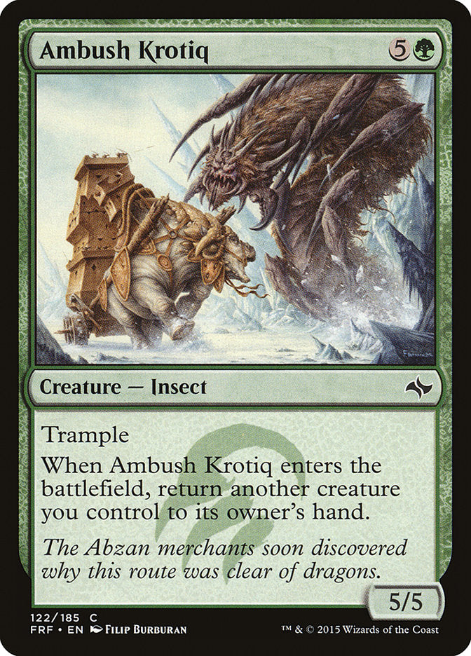 Ambush Krotiq [Fate Reforged] Foil