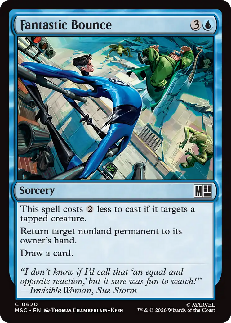 Fantastic Bounce [Marvel Super Heroes Commander] Foil