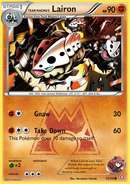 Team Magma's Lairon (13/34) [XY: Double Crisis] Reverse Holofoil