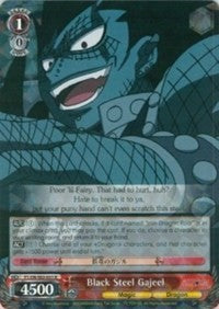 Black Steel Gajeel (FT/EN-S02-055 R) [Fairy Tail ver.E]
