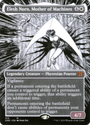 Elesh Norn, Mother of Machines (Borderless Manga) [Phyrexia: All Will Be One] Foil