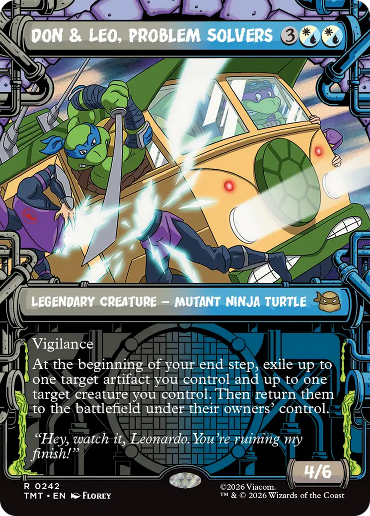 Don & Leo, Problem Solvers (Showcase) [Teenage Mutant Ninja Turtles] Foil