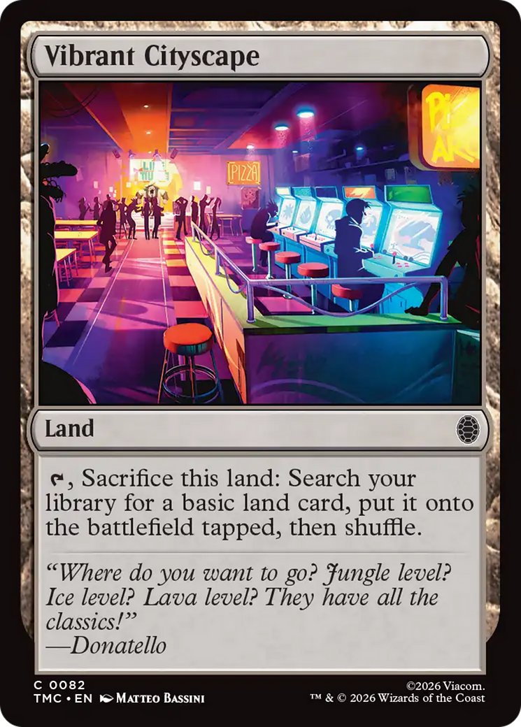 Vibrant Cityscape [Teenage Mutant Ninja Turtles Commander] Foil