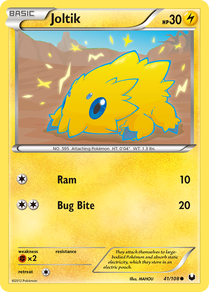 Joltik (41/108) [Black & White: Dark Explorers] Reverse Holofoil