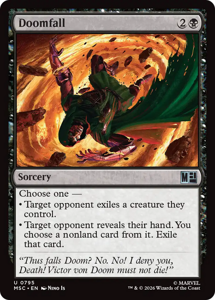 Doomfall [Marvel Super Heroes Commander] Foil