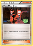 Team Flare Grunt (73/83) [XY: Generations] Reverse Holofoil