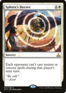 Sphinx's Decree [Rivals of Ixalan] Foil