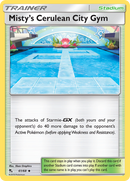 Misty's Cerulean City Gym (61/68) [Sun & Moon: Hidden Fates] Reverse Holofoil