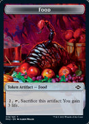 Crab // Food (18) Double-Sided Token [Modern Horizons 2 Tokens] Foil