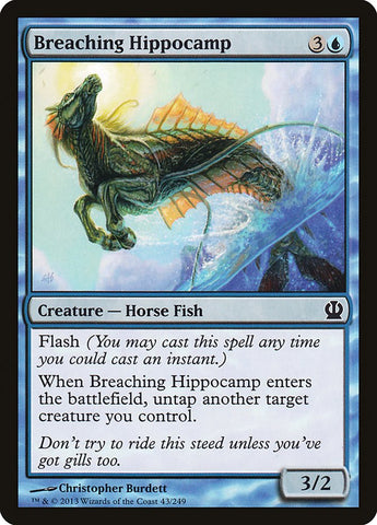 Breaching Hippocamp [Theros] Foil