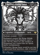 Katilda, Dawnhart Martyr // Katilda's Rising Dawn (Showcase Eternal Night) [Innistrad: Crimson Vow] Foil