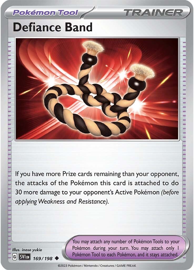 Defiance Band (169/198) [Scarlet & Violet: Base Set] Reverse Holofoil