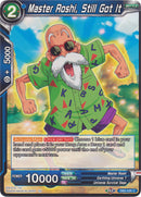 Master Roshi, Still Got It (DB2-035) [Divine Multiverse] Parallel Foil