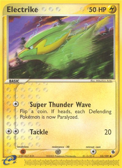 Electrike (53/109) [EX: Ruby & Sapphire] Reverse Holofoil