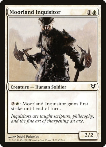 Moorland Inquisitor [Avacyn Restored] Foil