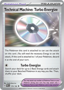 Technical Machine: Turbo Energize (179/182) [Scarlet & Violet: Paradox Rift] Reverse Holofoil