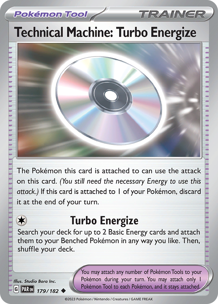 Technical Machine: Turbo Energize (179/182) [Scarlet & Violet: Paradox Rift] Reverse Holofoil