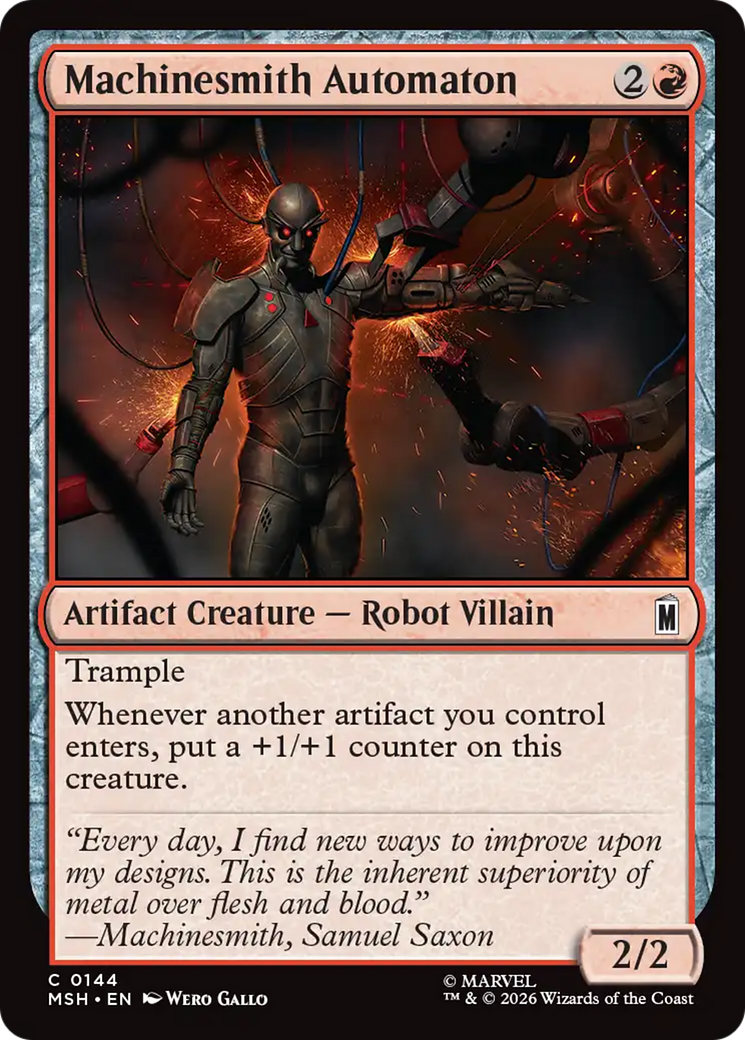 Machinesmith Automaton [Marvel Super Heroes] Foil
