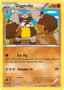 Diggersby (90/160) [XY: Primal Clash] Reverse Holofoil